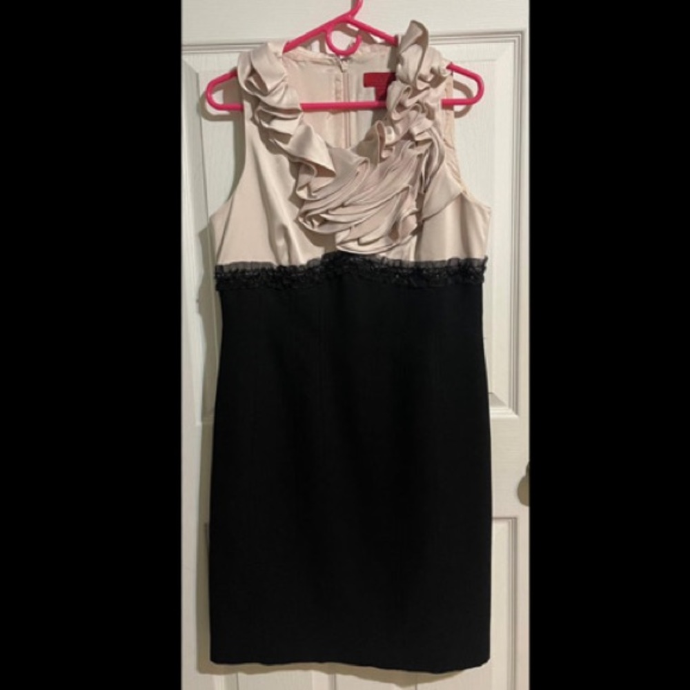 JS Collection ruffle top dress